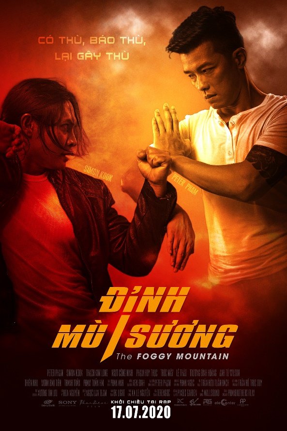 Martial arts star Truong Dinh Hoang suddenly appeared in the action movie `Moist Peak`